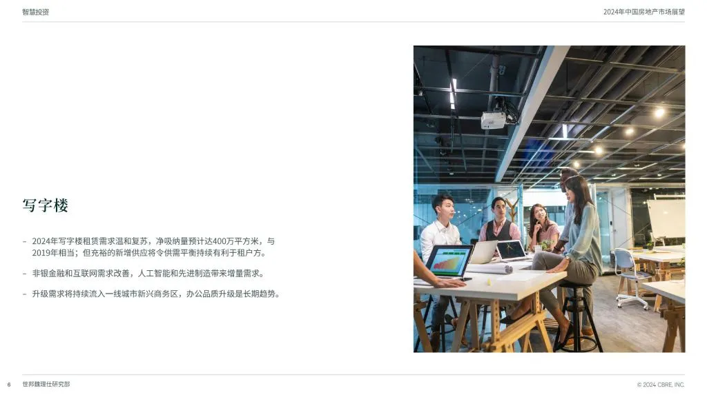 CBRE：2024年中国房地产市场展望（附下载地址） - 幸福的耗子-幸福的耗子
