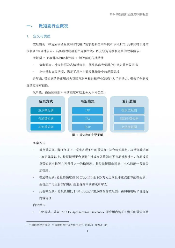 中国网络视听协会：2024微短剧行业生态洞察报告（附下载地址） - 幸福的耗子-幸福的耗子