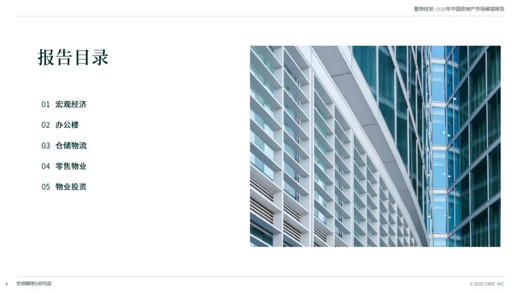 CBRE:2025中国房地产市场展望(附下载地址) - 幸福的耗子-幸福的耗子