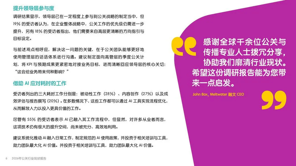 Meltwater：2026年公关行业现状报告（附下载地址） - 幸福的耗子-幸福的耗子